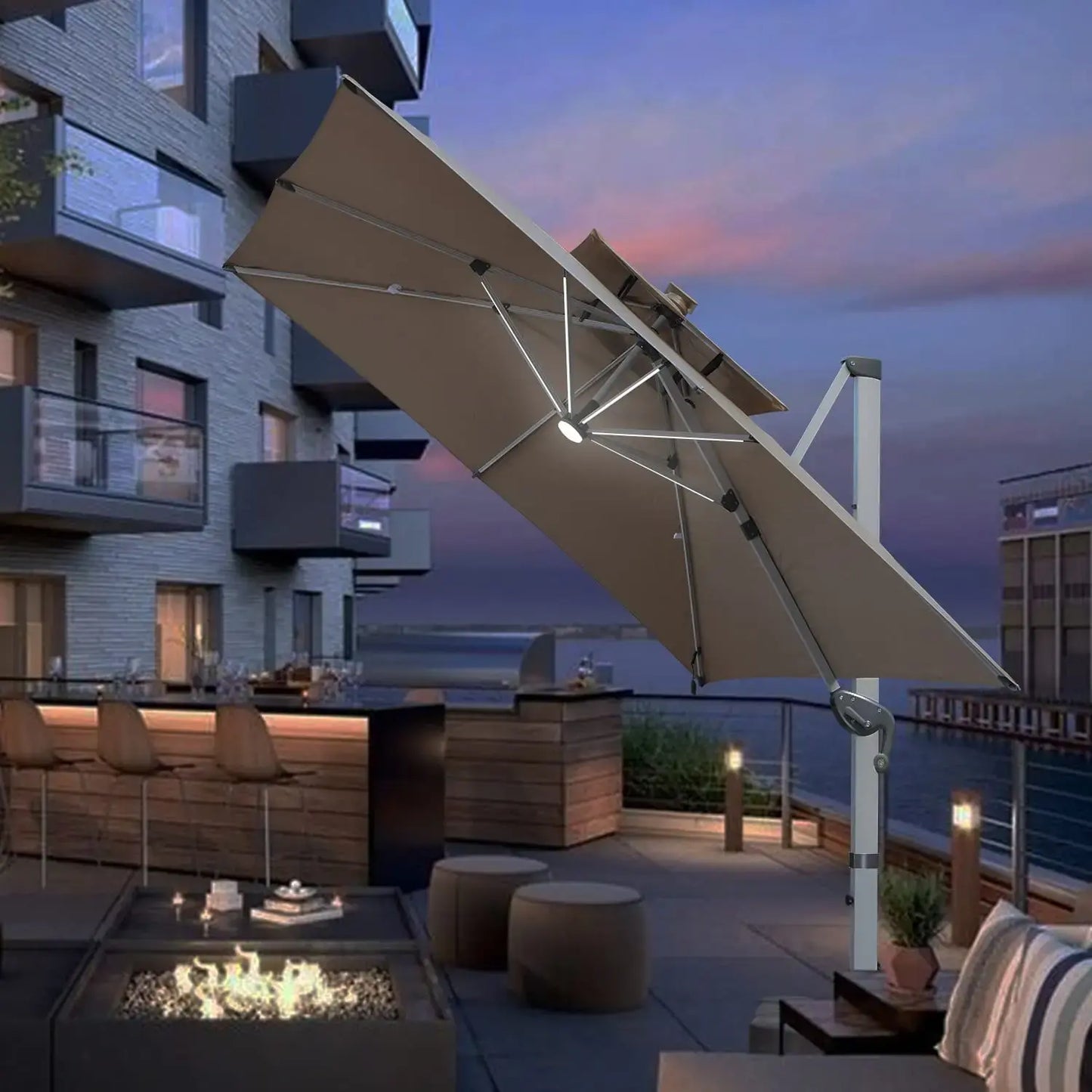 SunGlide™ terrasseparasoll