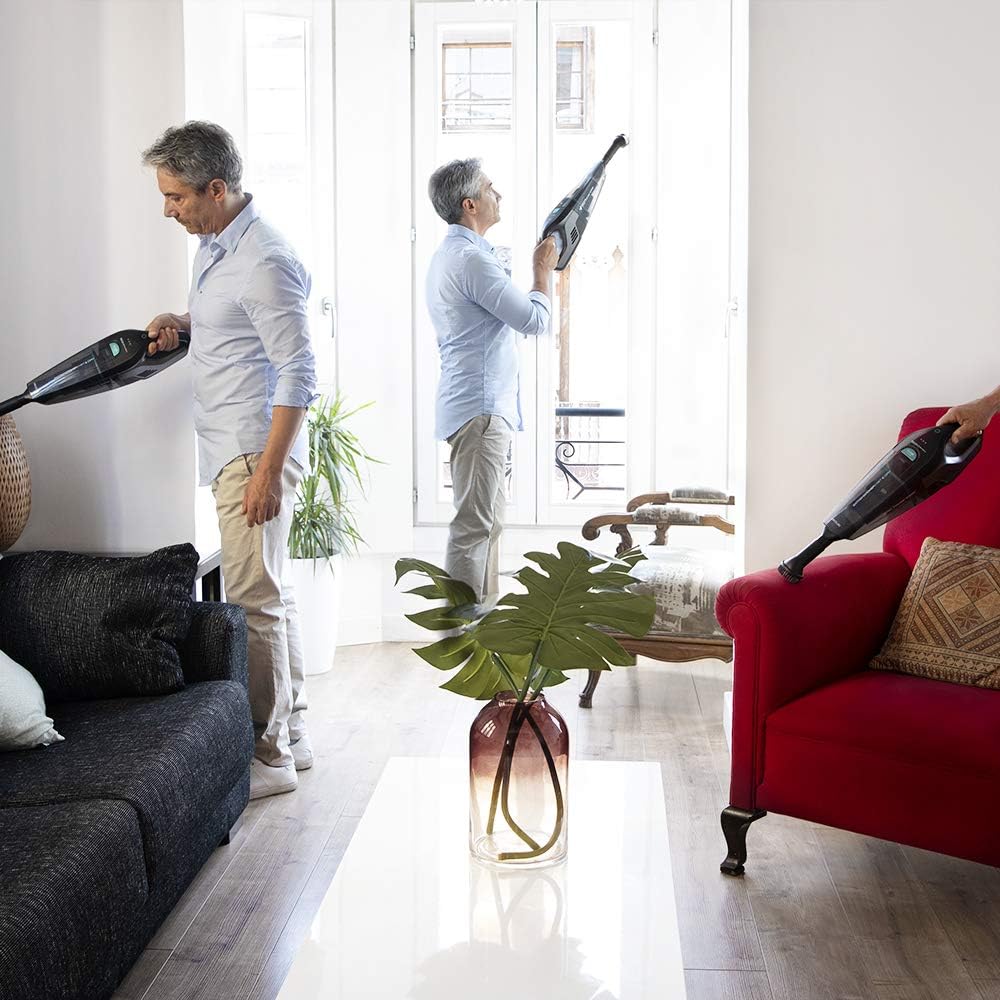 Aspirateur à Main – Puissance Cyclonique & Batterie Longue Durée (Nettoyage Sec & Humide)