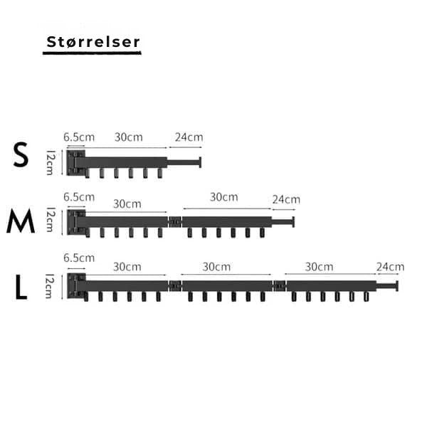 EspaceCloth veggmontert tørketrommel