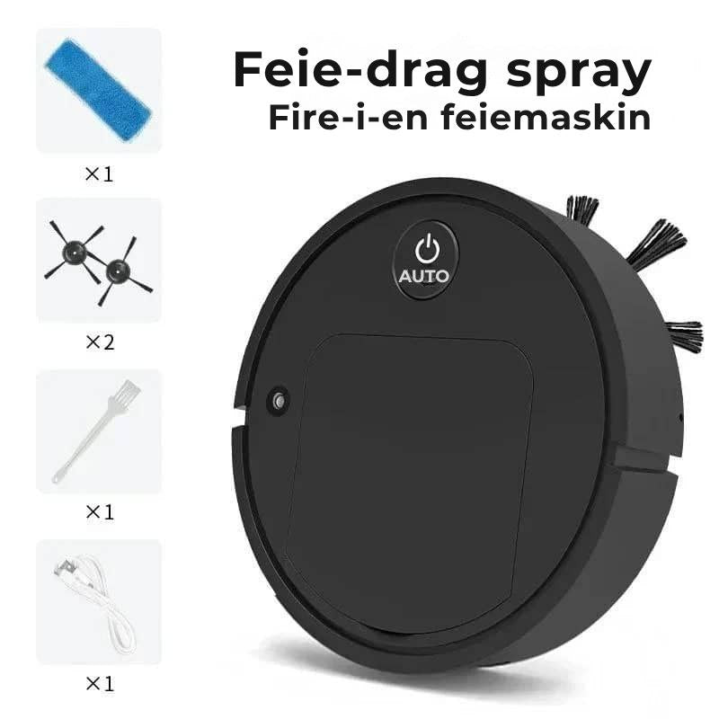 CleanBuddy Pro | Aldri mer mopping eller støvsuging