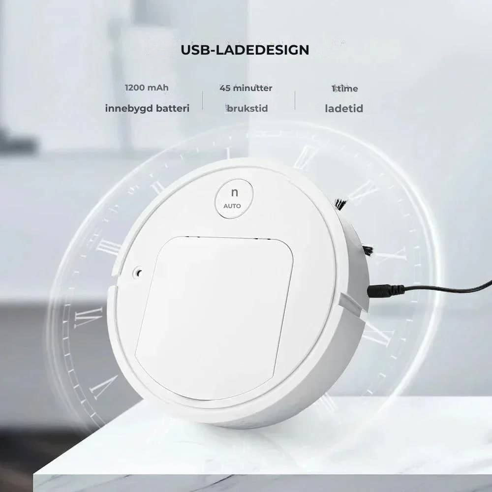 CleanBuddy Pro | Aldri mer mopping eller støvsuging