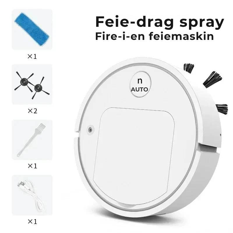 CleanBuddy Pro | Aldri mer mopping eller støvsuging