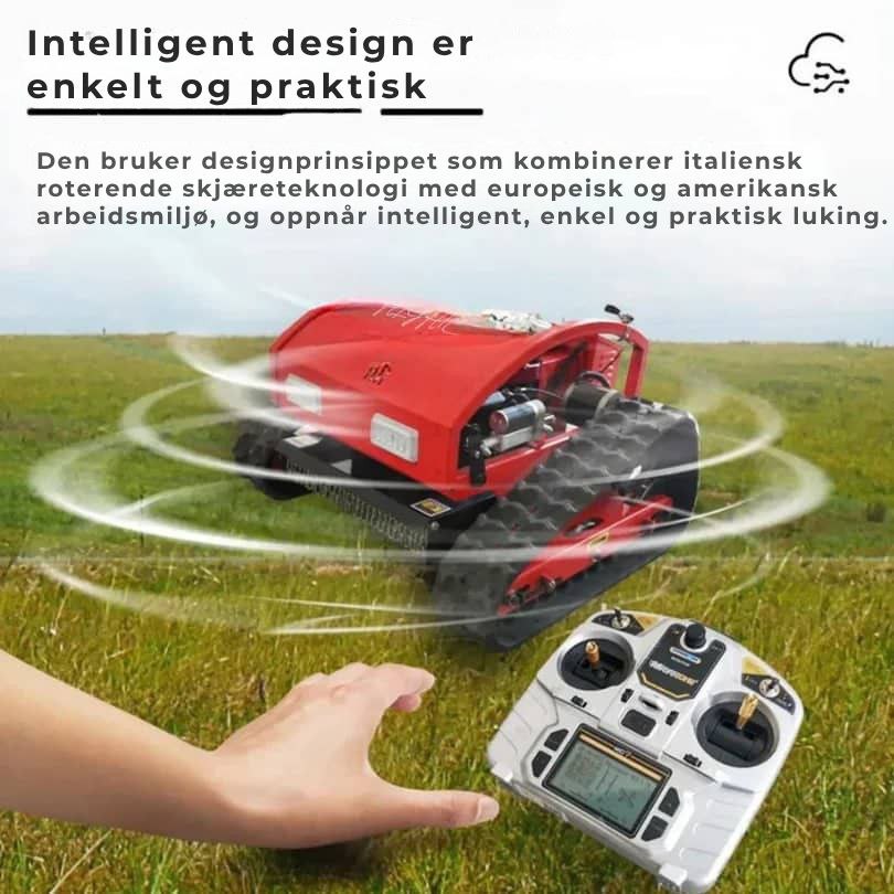 Gressklipper med fjernkontroll