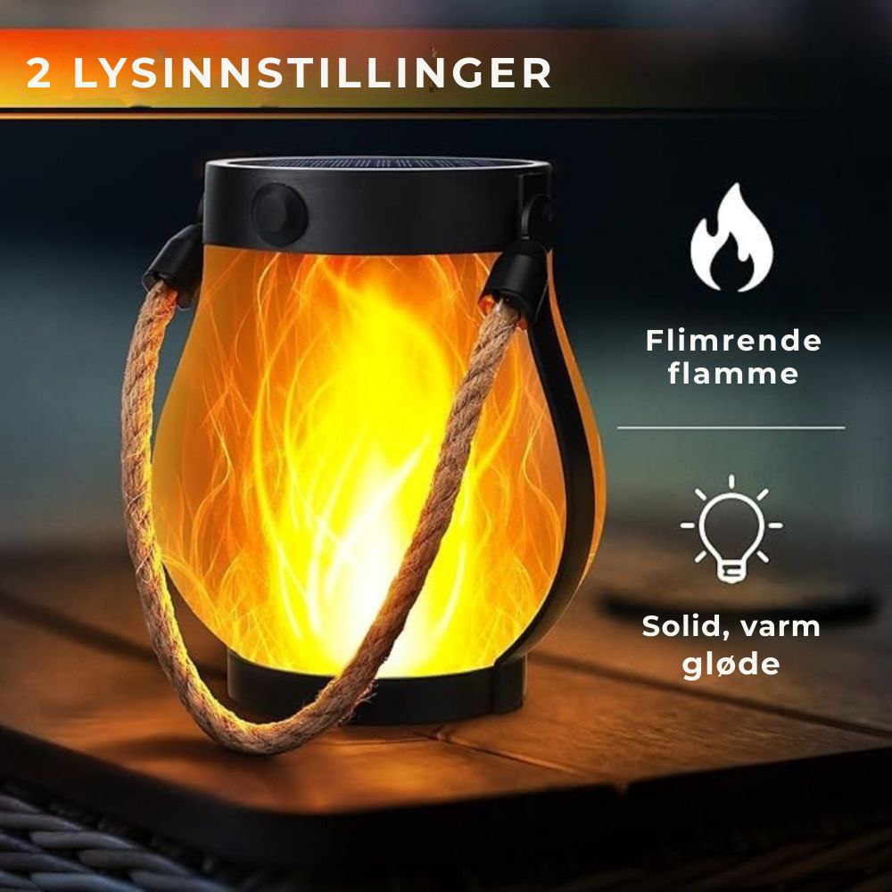 DancingFlame™ – Lantern med realistisk flammeeffekt