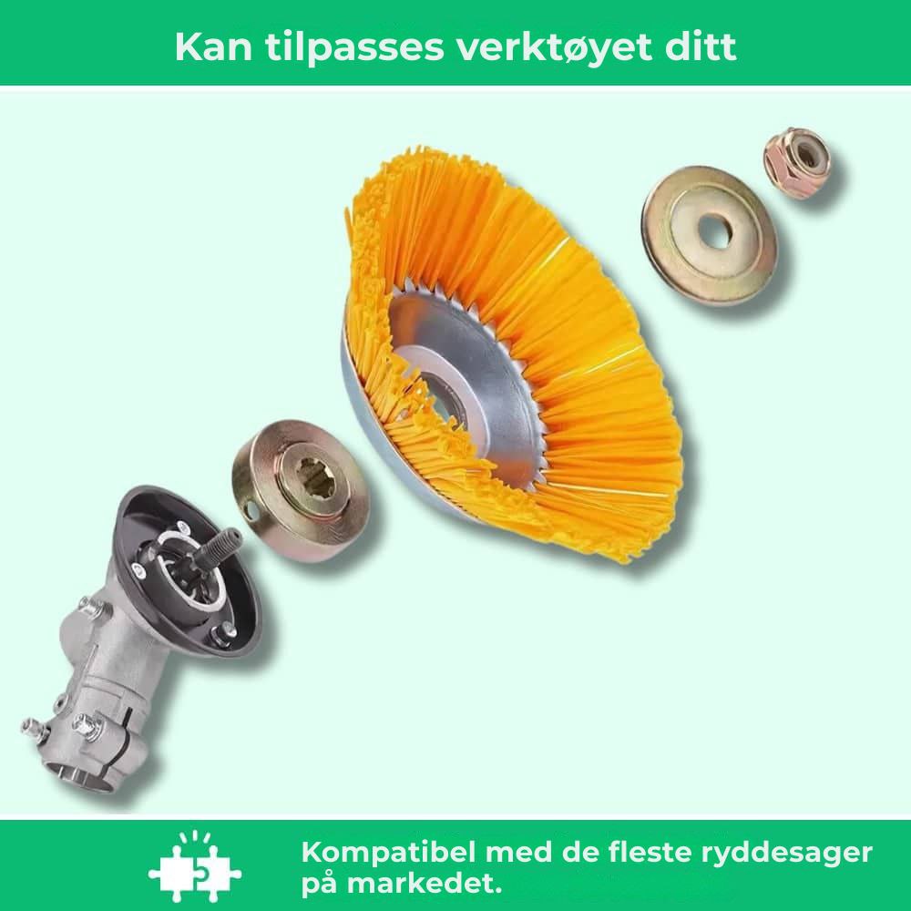 G80 PRO nylonbørste – ideell for et perfekt resultat og presis vedlikehold