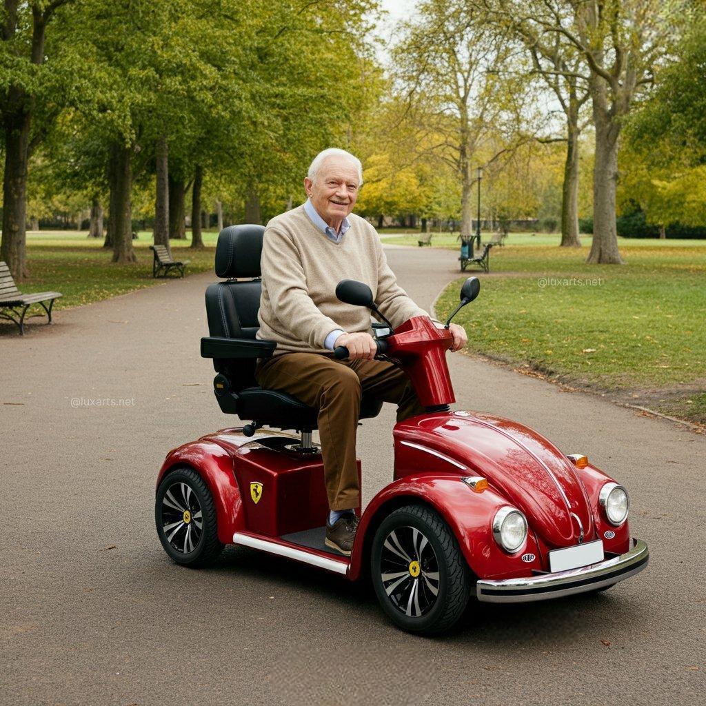 Scooter électrique inspiré du scarabée