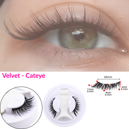 Lumoshe - Magnetic, fluffy false eyelashes