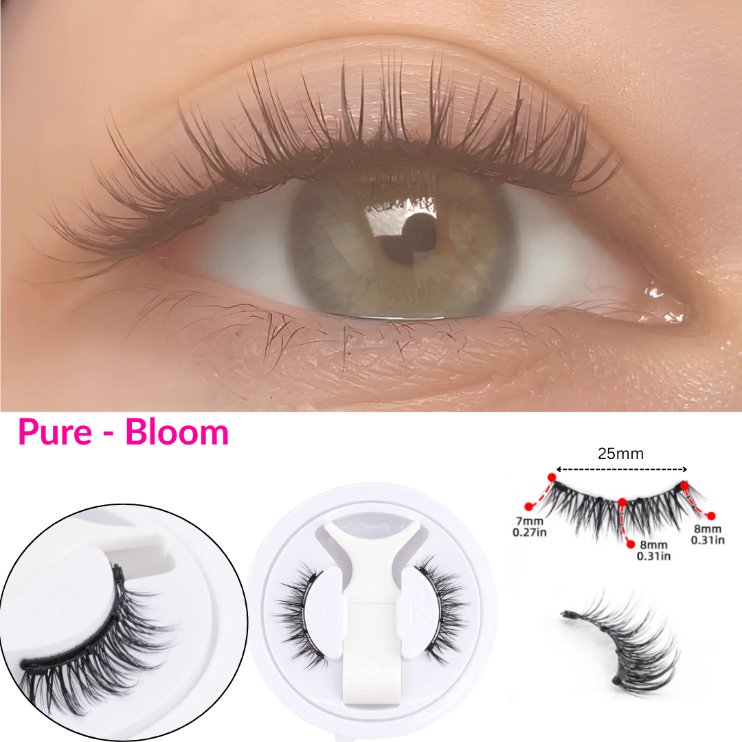 Lumoshe - Magnetic, fluffy false eyelashes