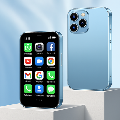 Mini-smarttelefon | For unge og gamle (+GRATIS ETUI)
