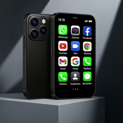 Mini-smarttelefon | For unge og gamle (+GRATIS ETUI)