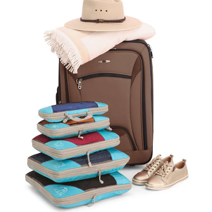 Packzy - Pakke med 5 kompresjonskuber