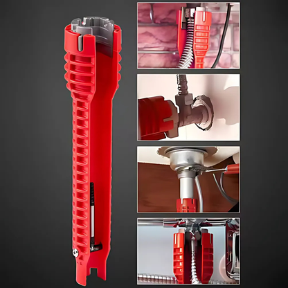 SinkWrench 1+1 FREE: Multifunctional, easy-to-use kitchen sink wrench