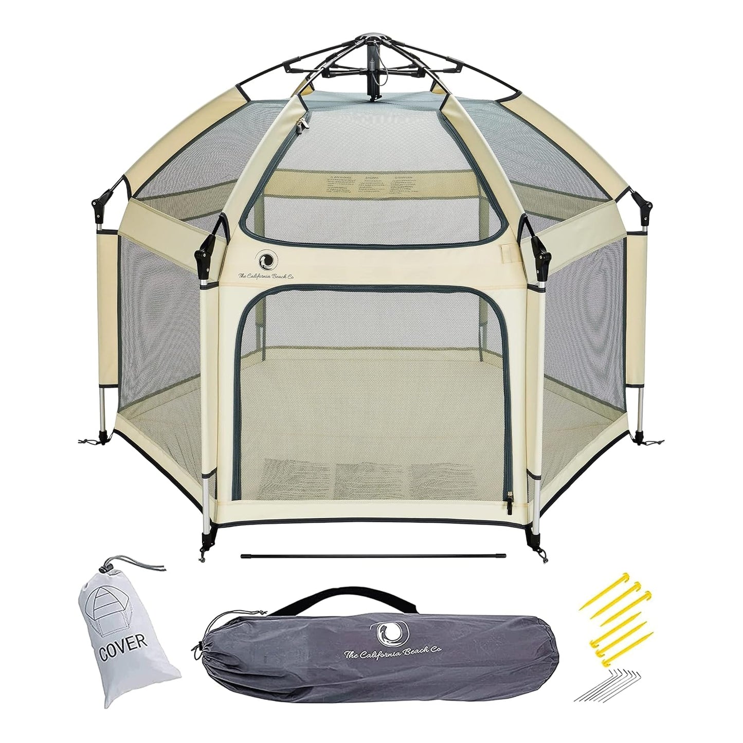 CozyNest Play Haven - Allsidig Pop 'N Go lekegrind