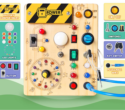 Montessori - Play Board for Happy, Curious Children