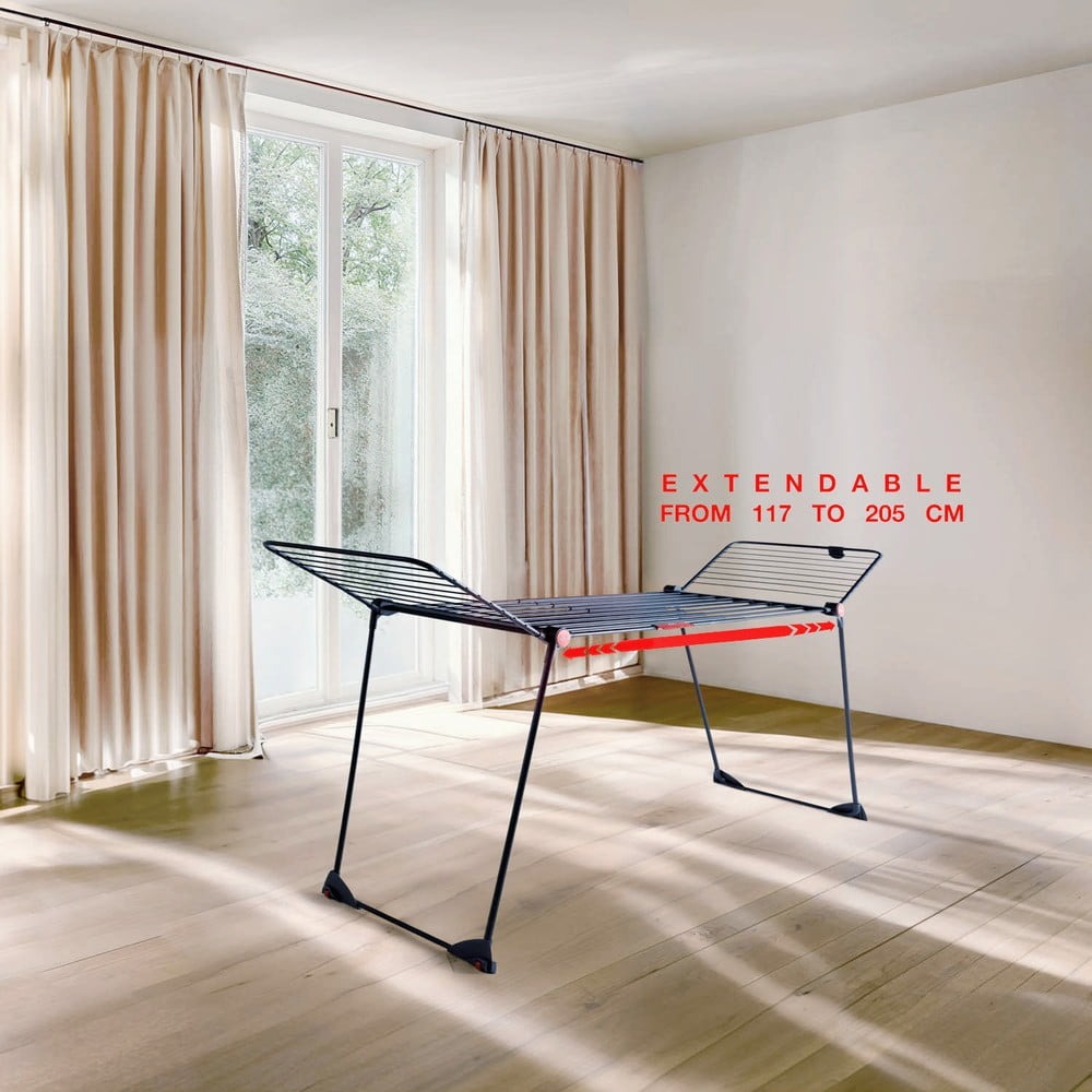 Vileda Infinity Flex® Indoor Clothes Dryer, XXL Lines over 2 Metres, Stable and Sturdy, Easy to Carry