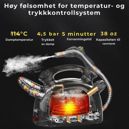 Multi-Purpose Steam Cleaner - Naturlig og effektiv rengjøring for hjemmet ditt