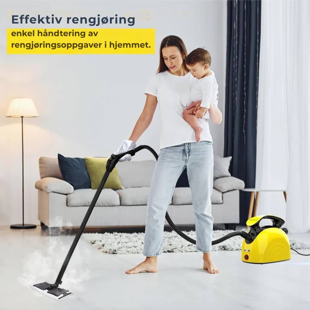 Multi-Purpose Steam Cleaner - Naturlig og effektiv rengjøring for hjemmet ditt