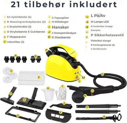 Multi-Purpose Steam Cleaner - Naturlig og effektiv rengjøring for hjemmet ditt