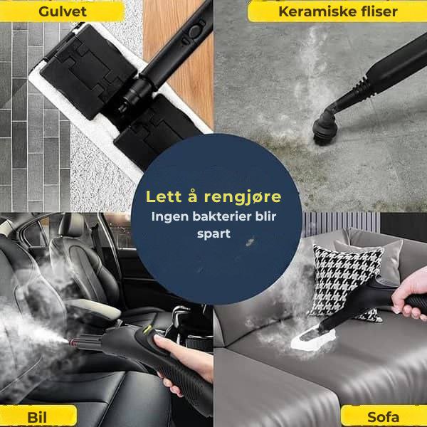 Multi-Purpose Steam Cleaner - Naturlig og effektiv rengjøring for hjemmet ditt