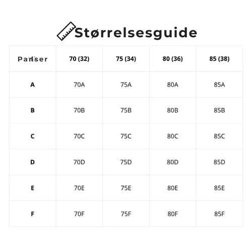 Sett med 2 selvklebende push-up-bh-er