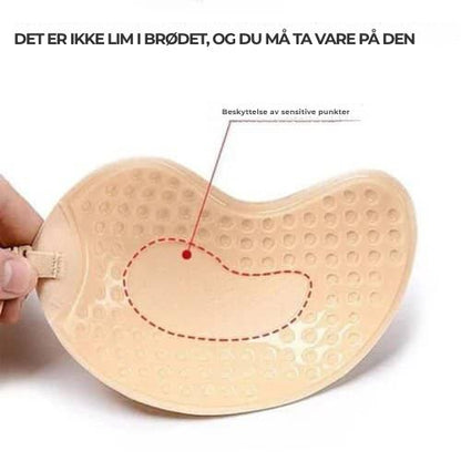 Sett med 2 selvklebende push-up-bh-er