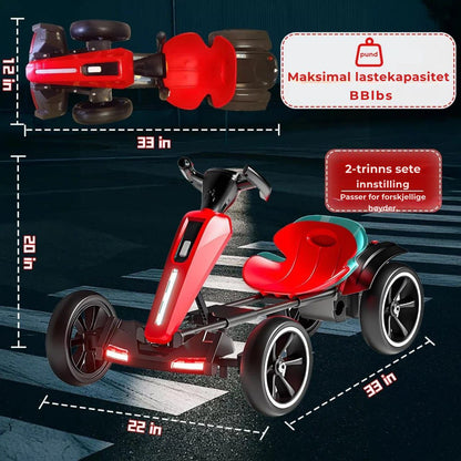 My Kart® - 6V sammenleggbar elektrisk gokart for barn