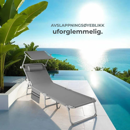 Sett med 2 liggestoler