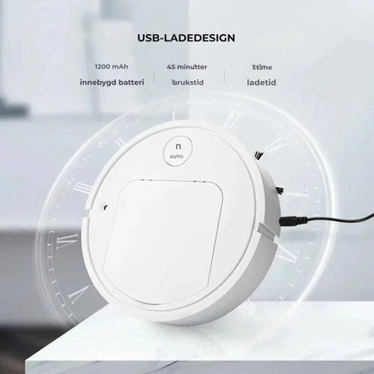 CleanBuddy Pro | Aldri mer mopping eller støvsuging