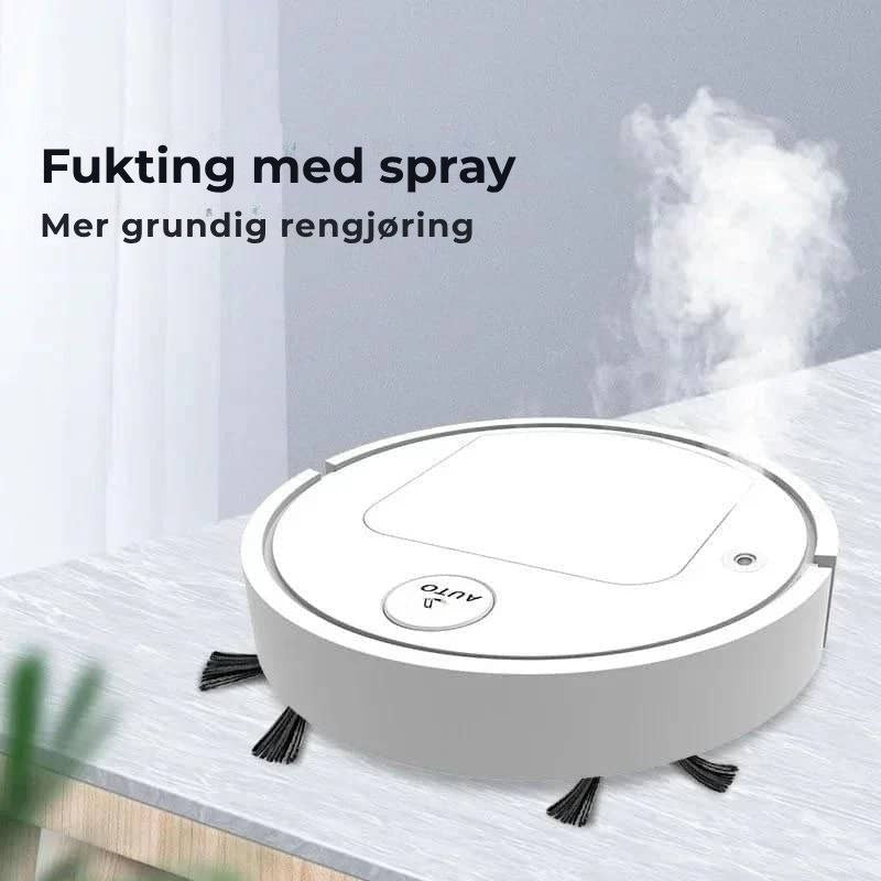 CleanBuddy Pro | Aldri mer mopping eller støvsuging