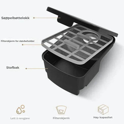 CleanBuddy Pro | Aldri mer mopping eller støvsuging