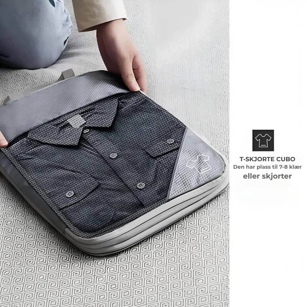 Packzy - Pakke med 5 kompresjonskuber