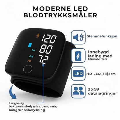 NovaTrack™ – Blodtrykkmåler med høy nøyaktighet