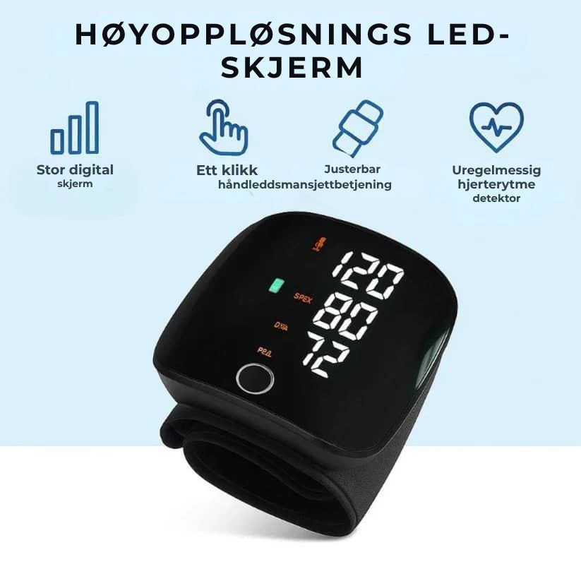 NovaTrack™ – Blodtrykkmåler med høy nøyaktighet