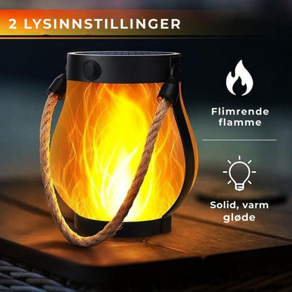 DancingFlame™ – Lantern med realistisk flammeeffekt