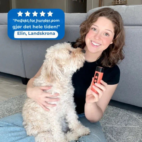 LydLyn | Få hunden din til å slutte å bjeffe med ett klikk
