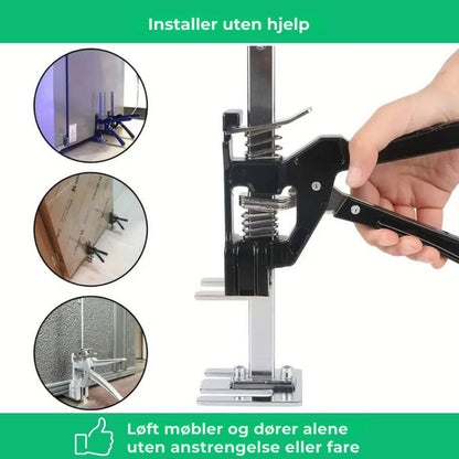 Multifunksjonell manuell jekk for enkel installasjon og løfting