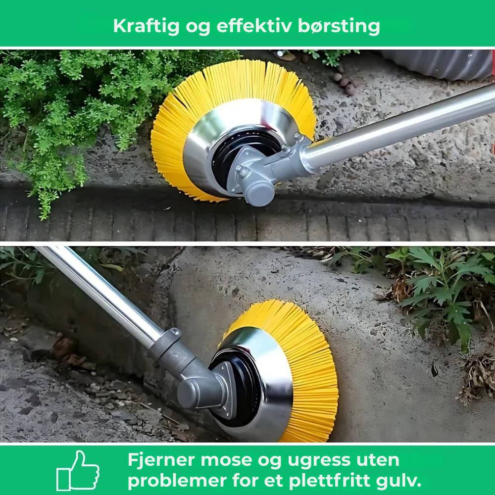 G80 PRO nylonbørste – ideell for et perfekt resultat og presis vedlikehold