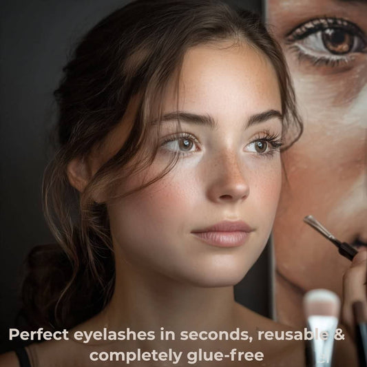 Lumoshe - Magnetic, fluffy false eyelashes