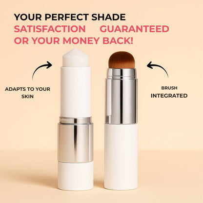 2-in-1 foundation with built-in brush